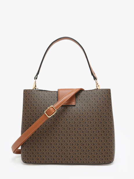 Sac PortÃ© Ã©paule Cr Miniprix Marron cr 8 vue secondaire 3