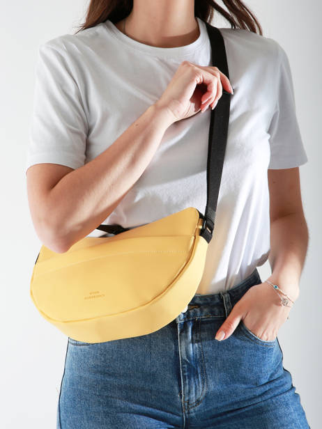Sac BandouliÃ¨re City Polyester RecyclÃ© Ucon acrobatics Jaune city ALVA vue secondaire 1