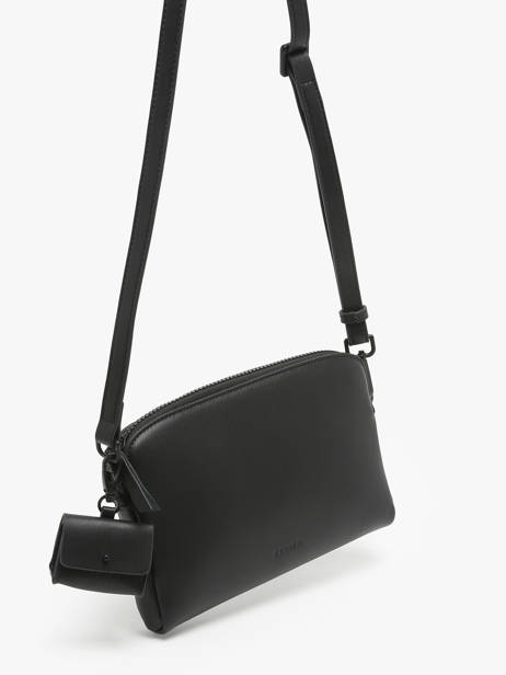 Sac BandouliÃ¨re Oxer Cuir Etrier Noir oxer EOXE125M vue secondaire 2