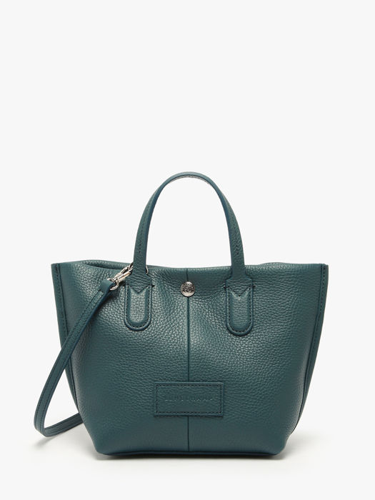 Longchamp Essential cuir Sacs portÃ© main Bleu