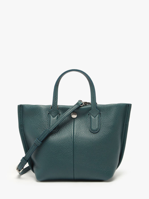 Longchamp Essential cuir Sacs portÃ© main Bleu