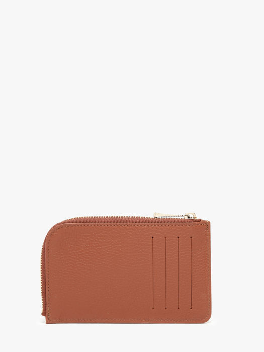 Longchamp Le foulonné Bill case / card case Brown