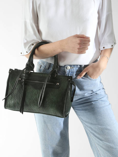 Sac PortÃ© Main Winter Lace Miniprix Vert winter lace 3682 vue secondaire 1