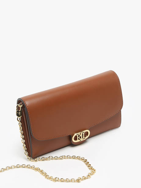 Sac BandouliÃ¨re Adair Cuir Lauren ralph lauren Marron adair 32964152 vue secondaire 2