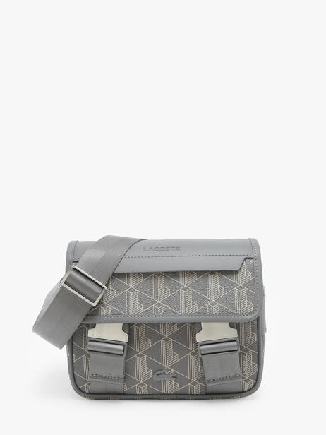 Sac BandouliÃ¨re Lacoste Gris the blend NH3787LX