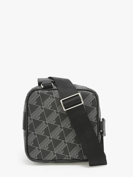 Sac BandouliÃ¨re Lacoste Noir the blend NH4842LX vue secondaire 3