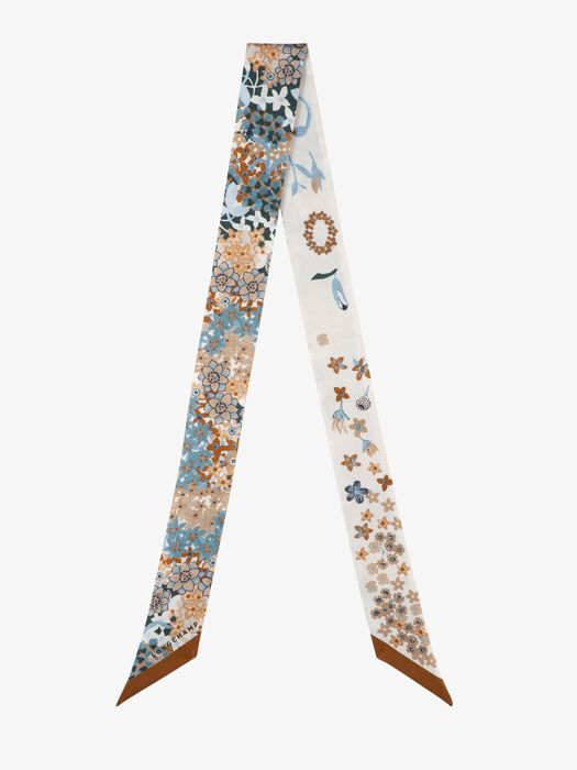 Longchamp Soie gots Foulard Multicolore