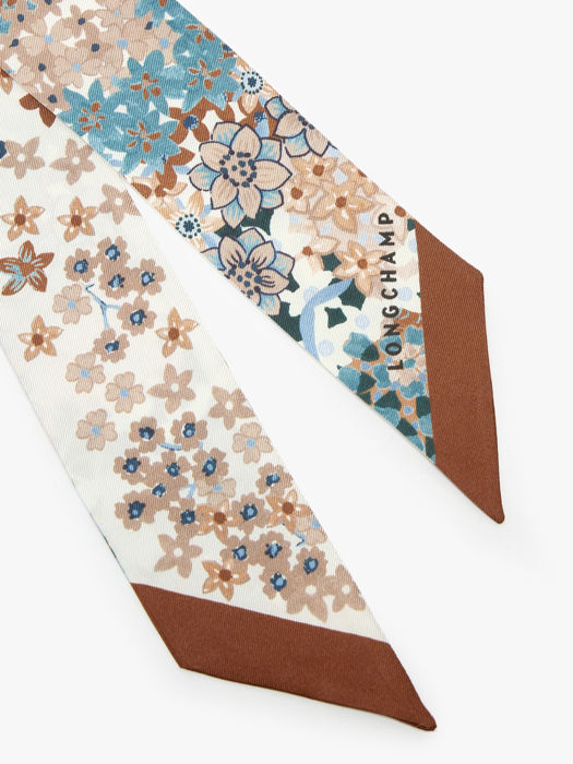 Longchamp Soie gots Foulard Multicolore