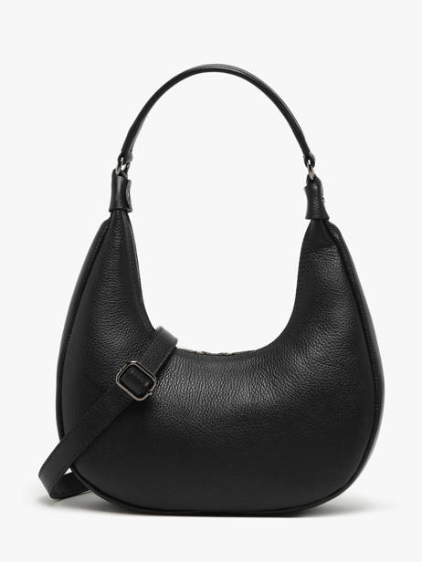 Sac PortÃ© Ã©paule Caviar Cuir Milano Noir caviar CA24121
