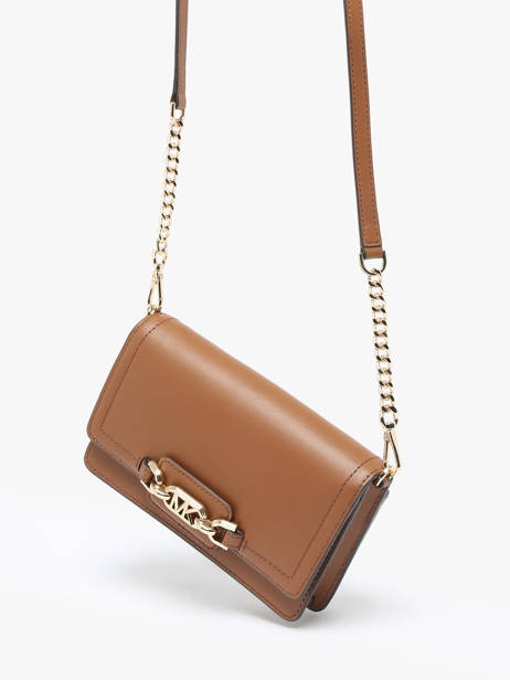 Sac BandouliÃ¨re Heather Cuir Michael kors Marron heather F2G7HC1L vue secondaire 1