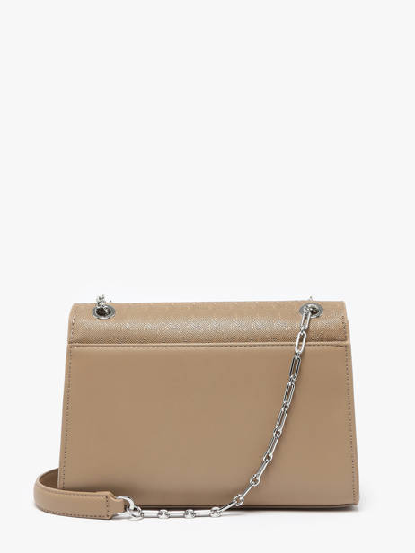 Sac BandouliÃ¨re Ck Medium Calvin klein jeans Beige ck medium K613138 vue secondaire 4