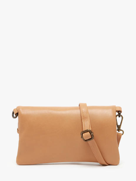 Sac BandouliÃ¨re Cow Cuir Basilic pepper Marron cow BCOW75 vue secondaire 5