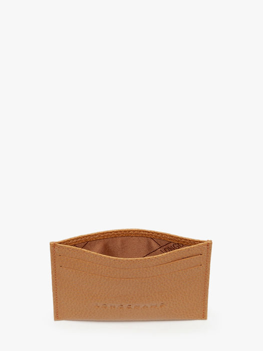 Longchamp Le foulonnÃ© Porte billets/cartes Marron