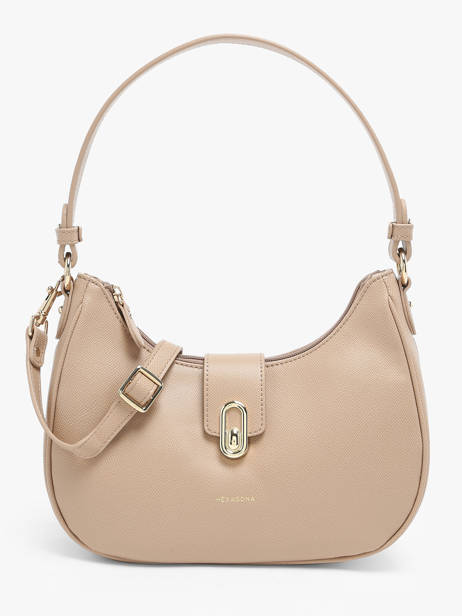 Sac PortÃ© Ã©paule Cali Hexagona Beige cali 2520126
