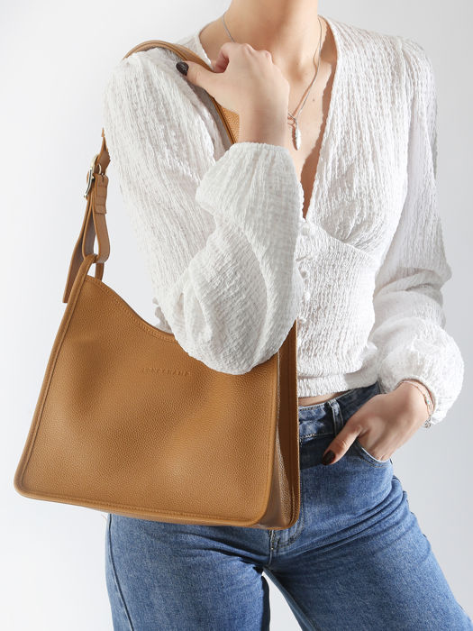 Longchamp Le foulonnÃ© Besaces Marron