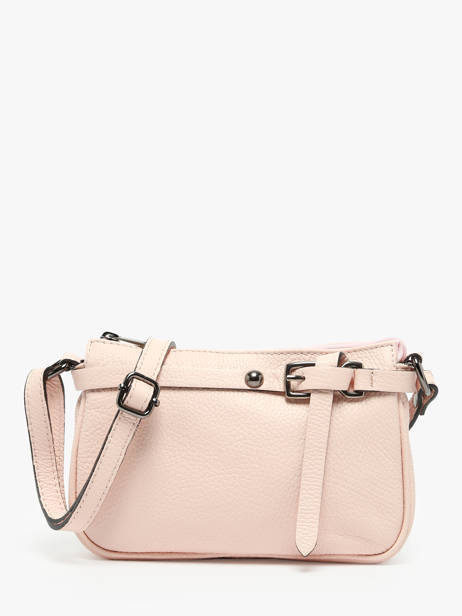 Sac BandouliÃ¨re Caviar Cuir Milano Rose caviar G1421N