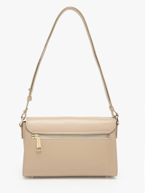 Sac BandouliÃ¨re Paris Pad Cuir Lancaster Beige paris pad 54 vue secondaire 4