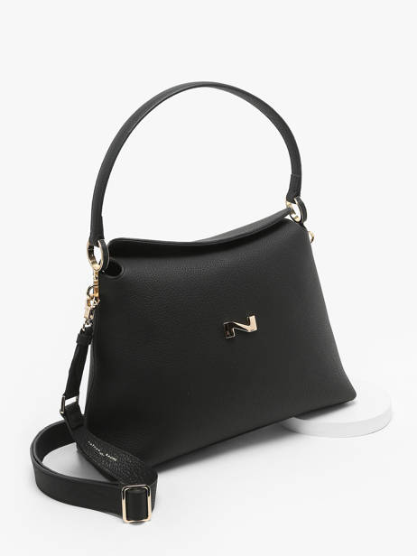 Sac PortÃ© Ã©paule Eden Cuir Nathan baume Noir eden 5 vue secondaire 2