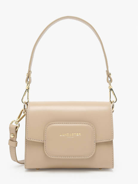 Sac BandouliÃ¨re Paris Pad Cuir Lancaster Beige paris pad 59