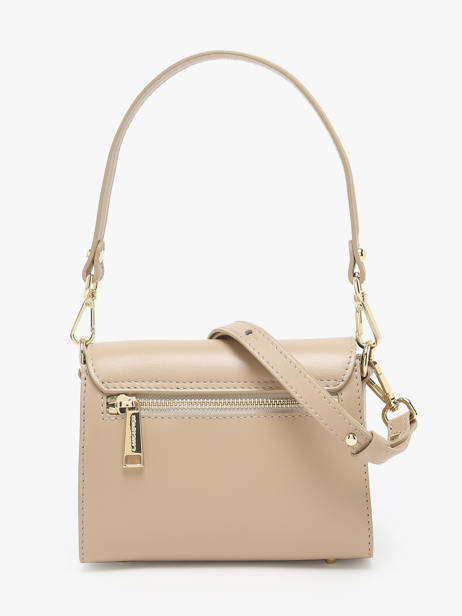 Sac BandouliÃ¨re Paris Pad Cuir Lancaster Beige paris pad 59 vue secondaire 4