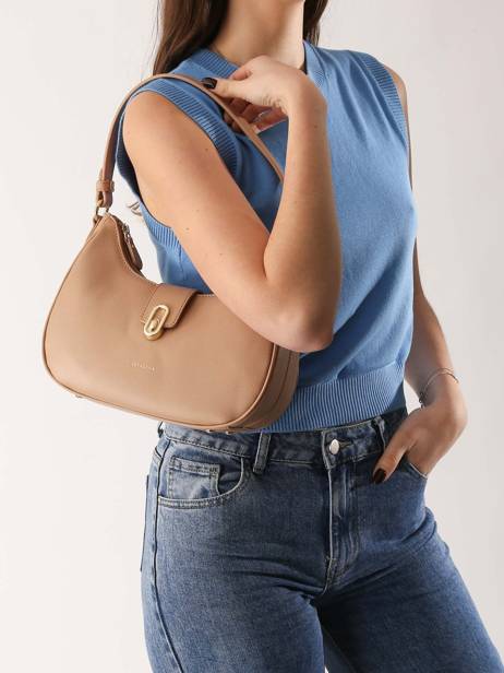 Sac PortÃ© Ã©paule Cali Hexagona Beige cali 2520126 vue secondaire 1