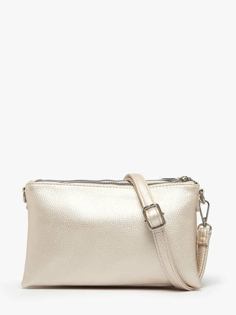 Sac BandouliÃ¨re Grained Miniprix Or grained H6995 vue secondaire 3