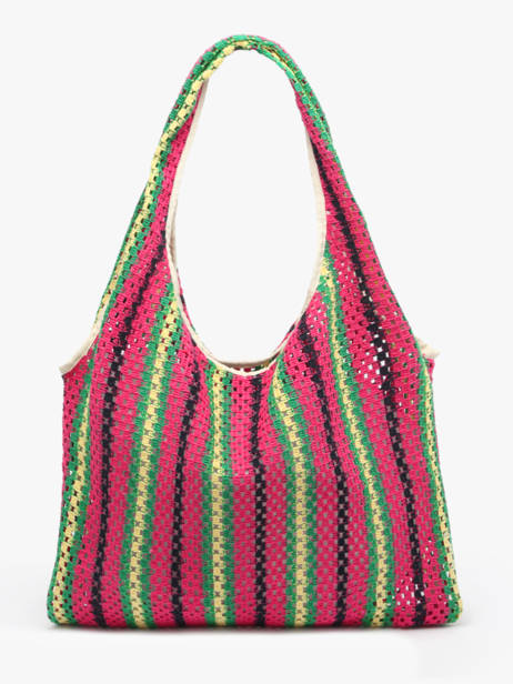 Sac PortÃ© Ã©paule Crochet Wouf Multicolore crochet XTO25011 vue secondaire 4