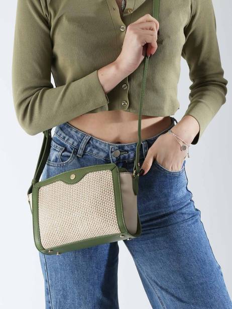 Sac Bandoulière Judy Hexagona Beige judy 6520143 vue secondaire 1