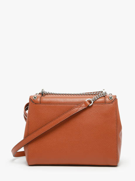 Sac Ã  Rabat M Ninon Rivets Cuir Lancel Marron ninon A13380 vue secondaire 4