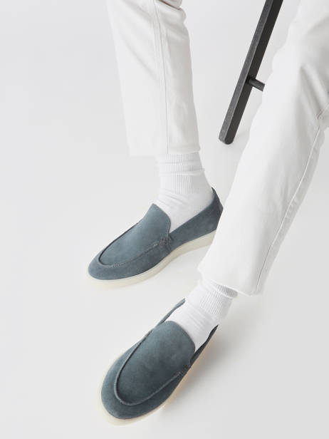 Mocassins Arcann Redskins Bleu men ARCANN vue secondaire 1