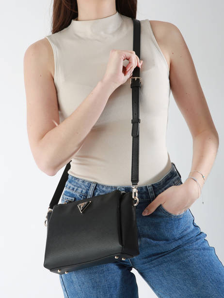 Sac BandouliÃ¨re Noelle Guess Noir noelle ZG787912 vue secondaire 1