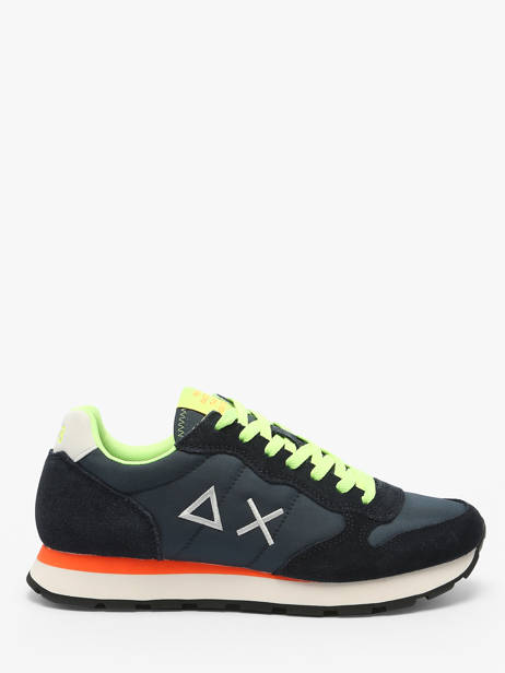 Sneakers Tom Fluo Sun68 Bleu men Z35102