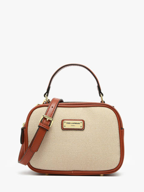 Sac BandouliÃ¨re Ines Ted lapidus Marron ines TLTT7791
