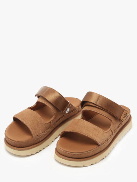Sandales Goldenstar Glide En Cuir Ugg Marron accessoires 1167399 vue secondaire 1