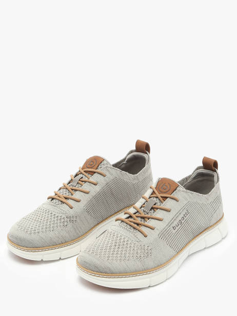 Sneakers Pasadena Bugatti Gris men 321ASR01 vue secondaire 2