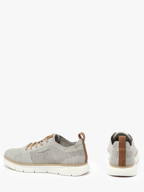 Sneakers Pasadena Bugatti Gris men 321ASR01 vue secondaire 3