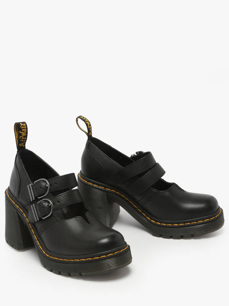 Chaussures Derbies Ã  Talon Eviee En Cuir Dr martens Noir women 27371001 vue secondaire 2