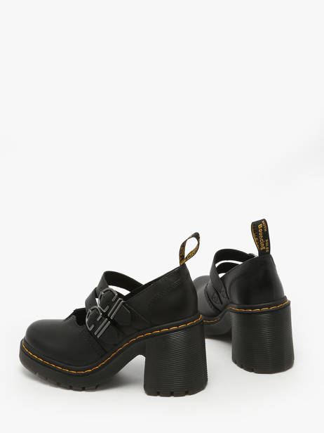 Chaussures Derbies Ã  Talon Eviee En Cuir Dr martens Noir women 27371001 vue secondaire 3