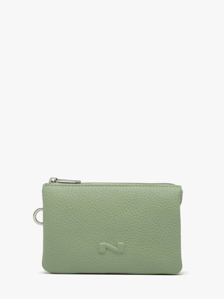 Trousse 2 Compartiments Cuir Nathan baume Vert original n 283N