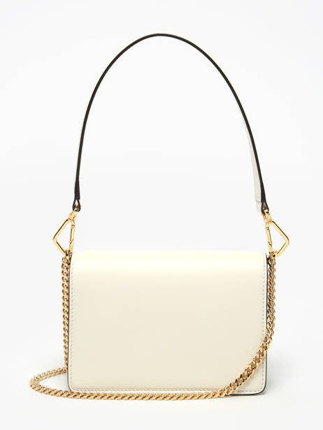 Sac BandouliÃ¨re Angele Cuir Lancel Beige angele A13275 vue secondaire 4