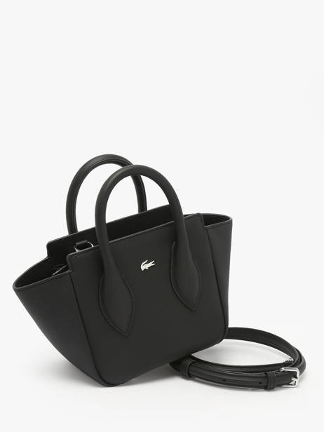 Sac BandouliÃ¨re Daily City Lacoste Noir daily city NF4959DZ vue secondaire 2