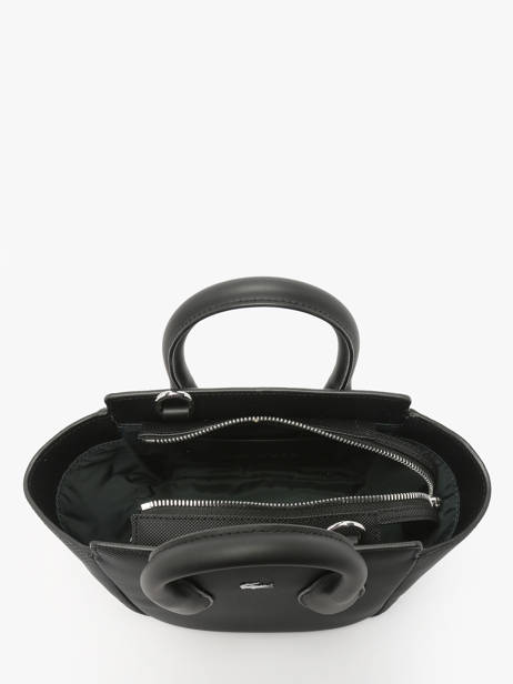 Sac BandouliÃ¨re Daily City Lacoste Noir daily city NF4959DZ vue secondaire 3