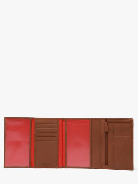 Wallet Austin Leather Serge blanco Brown austin AST21121 other view 2