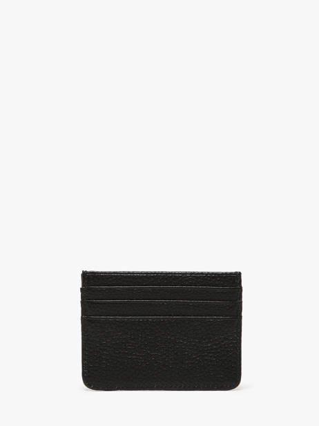 Porte-cartes Cuir Crinkles Noir caviar 14320 vue secondaire 2