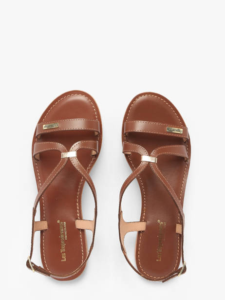 Nu-pieds Hamoon En Cuir Les tropeziennes Marron women HAMOON vue secondaire 3
