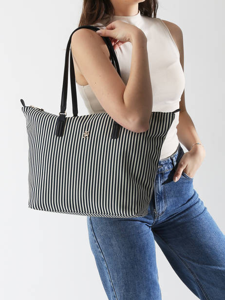 Sac Bandoulière Poppy Summer Polyester Recyclé Tommy hilfiger Bleu poppy summer AW17203 vue secondaire 1