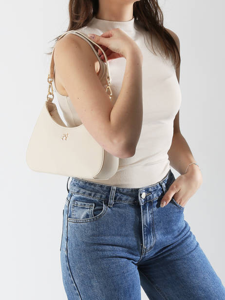 Sac PortÃ© Ã©paule Th Logotape Tommy hilfiger Blanc th logotape AW17226 vue secondaire 1