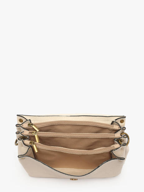Sac BandouliÃ¨re Soft Miniprix Beige soft MD5238 vue secondaire 2