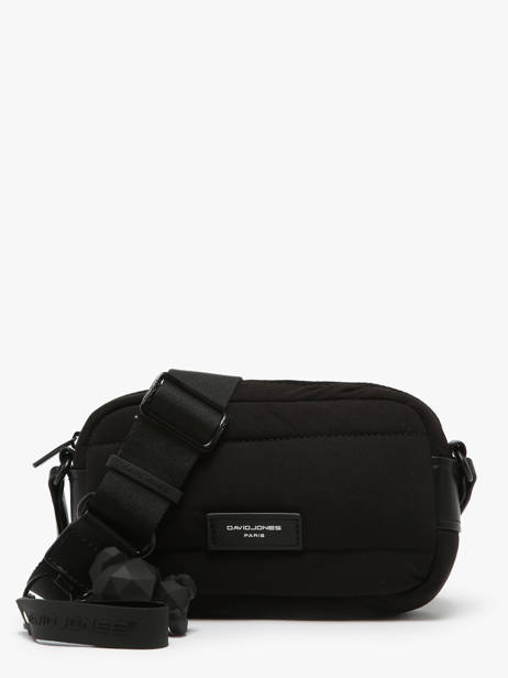 Sac Bandoulière Plum Polyester David jones Noir plum CM7475