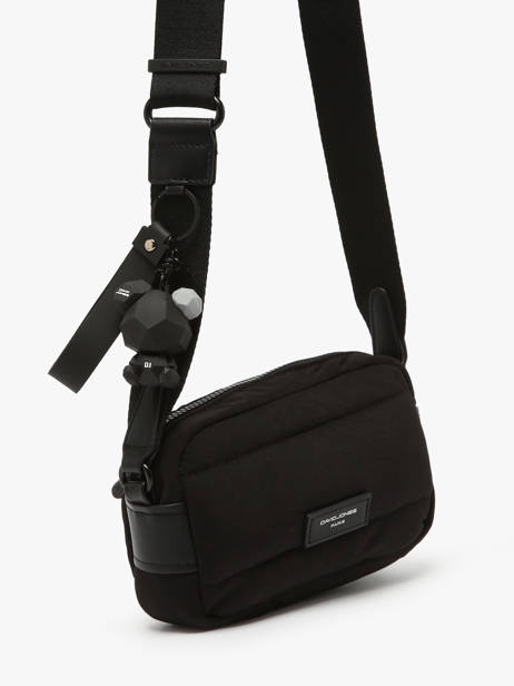 Sac Bandoulière Plum Polyester David jones Noir plum CM7475 vue secondaire 2